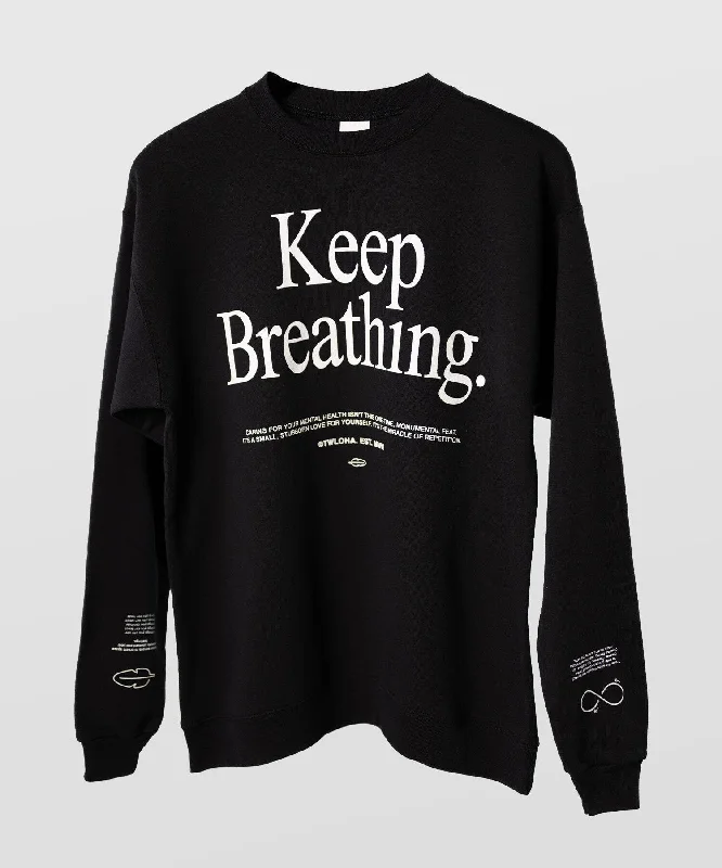 Keep Breathing Mindfulness Sweatshirt